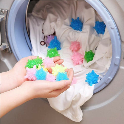 Silicone Laundry Balls for Washing Machine Reusable Tangle-Free Eco-Friendly Washing Balls (Pack of 10)