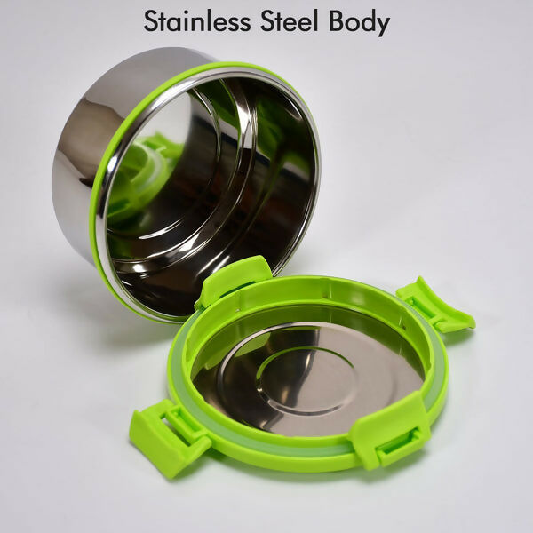 Premium Stainless Steel Leak-Proof Airtight Lunch Box Ideal for Office & School ABHI Mobiles