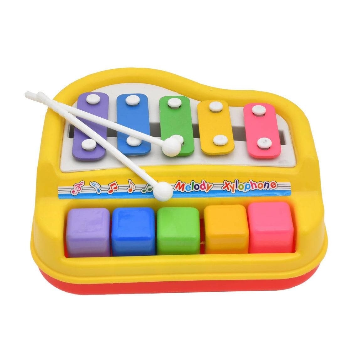 Xylophone 2 in 1 Premium Quality Mini Piano Toy - HalfPe