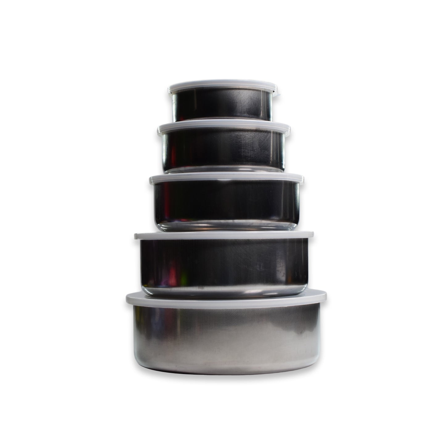 5 In 1 Stainless Steel Food Storage Airtight & Leak Proof Lunch Box