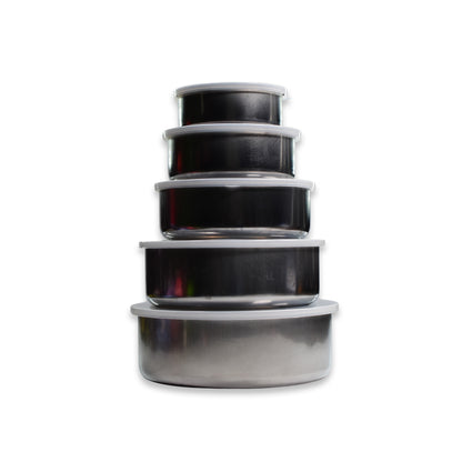 5 In 1 Stainless Steel Food Storage Airtight & Leak Proof Lunch Box