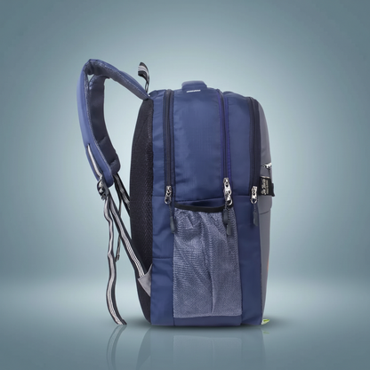 30 L Medium Laptop Backpack for Unisex - Navy Blue SUPER