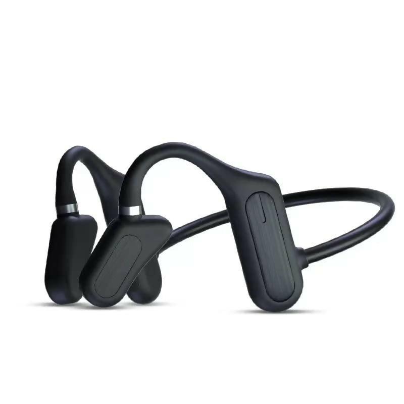 Bone conduction bluetooth wireless neckband earphones | (YD-12- black) | JNUOBI - HalfPe