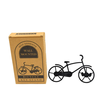 Bicycle Key Holder Wall Hook – Plastic, Decorative (Pack of 4)