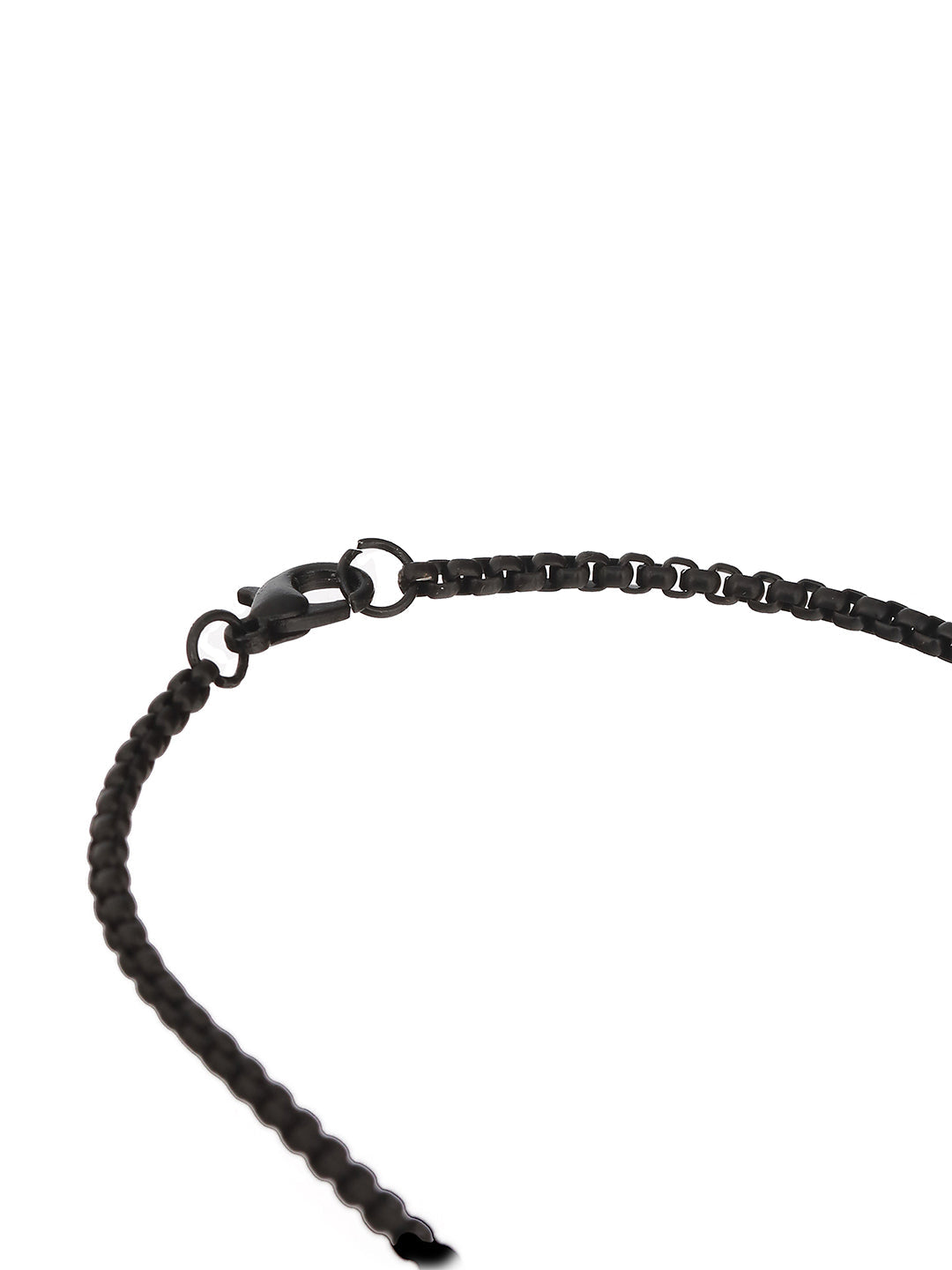 Twisted Cube Bar Pendant Necklace