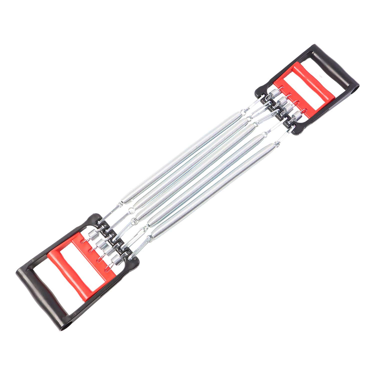 5-spring Chest Expander For Home Workout Heavy-Duty Adjustable Resistance Pull Exerciser with Detachable Steel Springs & Non-Slip Handles
