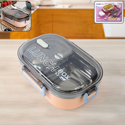 Home Chef Premium Leak-Proof Stainless Steel Lunch Box