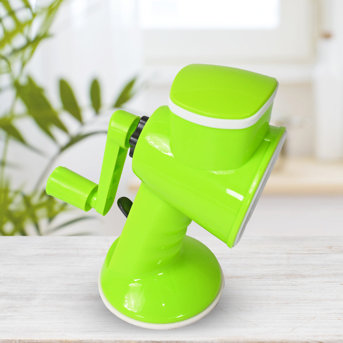 6 In 1 Multi Functional Vegetable Cutter & Slicer Hand Machine Cutting Slice Cut Thick Cut Silk All In One Vegetable Chopper Cutter  Slicing Cutter Barrel - Vegetable Grater With 6 Removable Blades