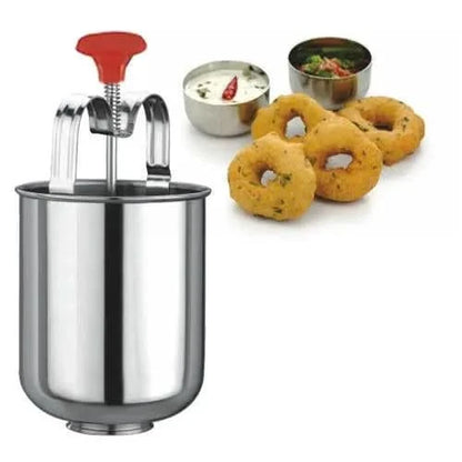 Stainless Steel Medu Vada Maker Perfectly Shaped Vadas with One Press