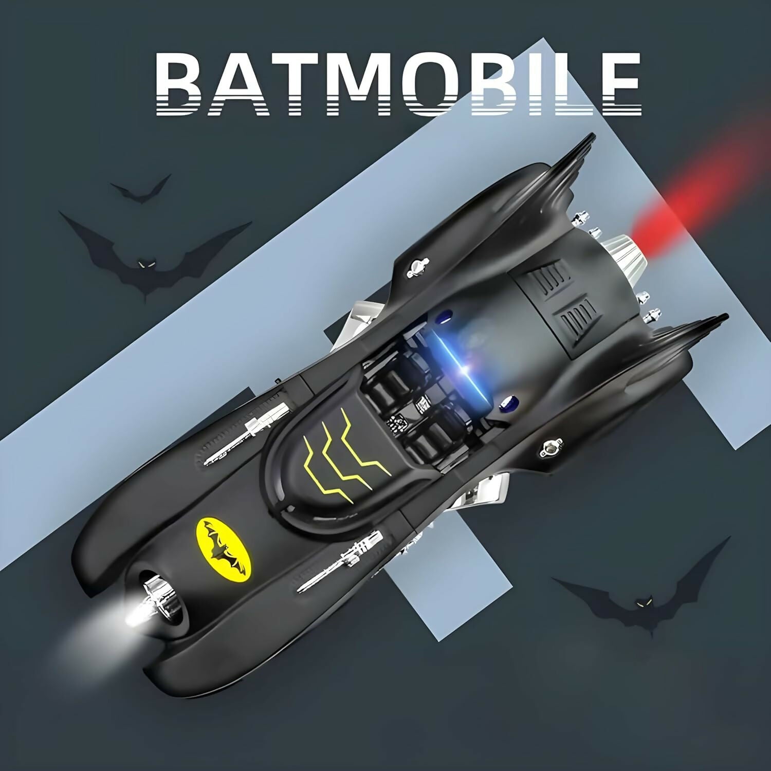 Batman 1989 Classic Edition Die Cast Batmobile Push and Go Action Toy Car for Kids Collectors and Superhero Fans SAHANA GIFTS & STATIONARY