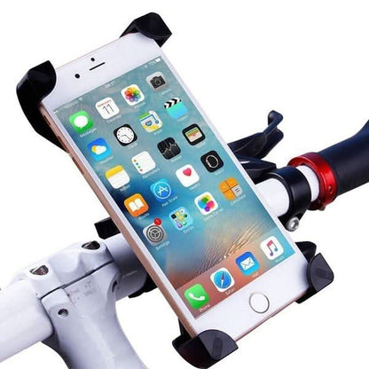 Bike Phone Mount Anti Shake And Stable Cradle Clamp With 360 Rotation
