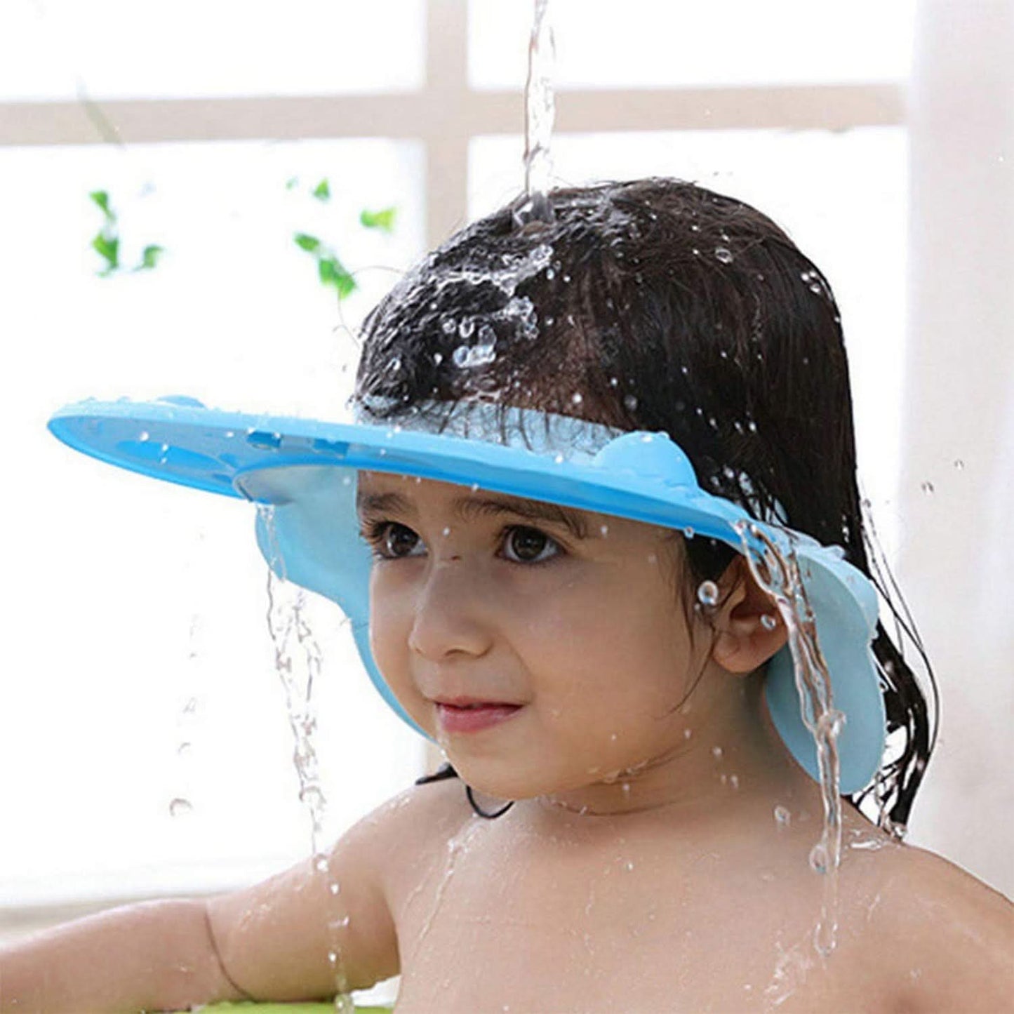 Baby Silicone Shower Cap (1 Pc  Small)