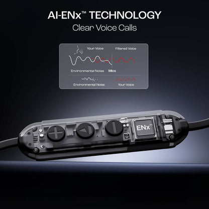 boAt Rockerz Trinity Wireless in Ear Earphones with 150H Playtime, Crystal Bionic Sound Powered by HiFi, Signature Sound, Beast™ Mode, Enx™ Tech, ASAP™ Charge,IPX5,Dual Pairing(Multicolor)