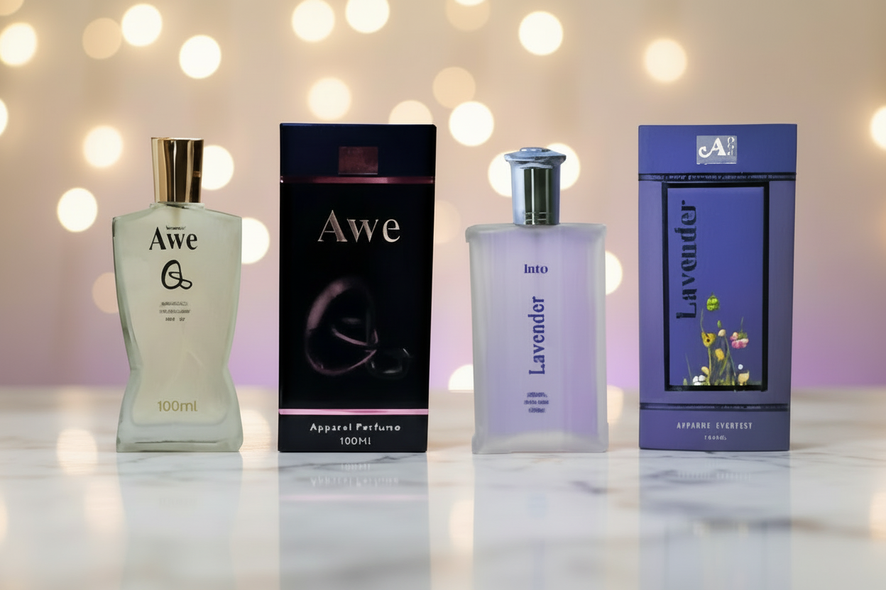 Aone AweQ Perfume and Lavender Perfume 100ml each (pack of 2, 200ml) Gimanifragrances