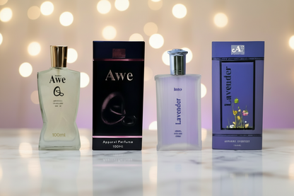 Aone AweQ Perfume and Lavender Perfume 100ml each (pack of 2, 200ml) Gimanifragrances