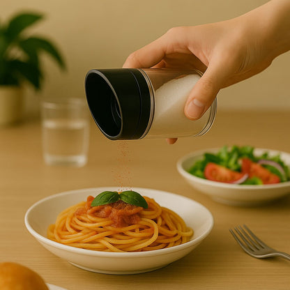 Apex Slant-lid Kitchen Storage Jar Set (2 Pc)