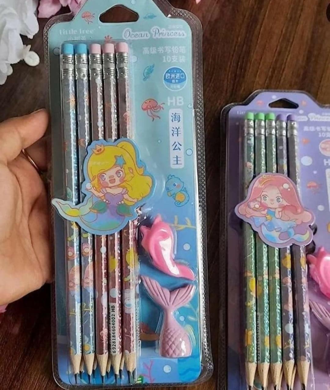 Pencils Stationary Kit (Pack Of 2pcs) - HalfPe