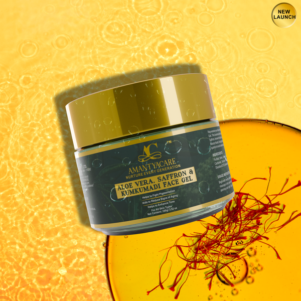 Aloe Vera Saffron & Kumkumadi Face Gel Amantya Care