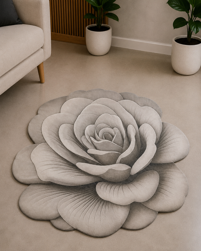 25X25 Inches Modern Decorative Door Mat | Water Absorbent Floor Mat for Living Room.