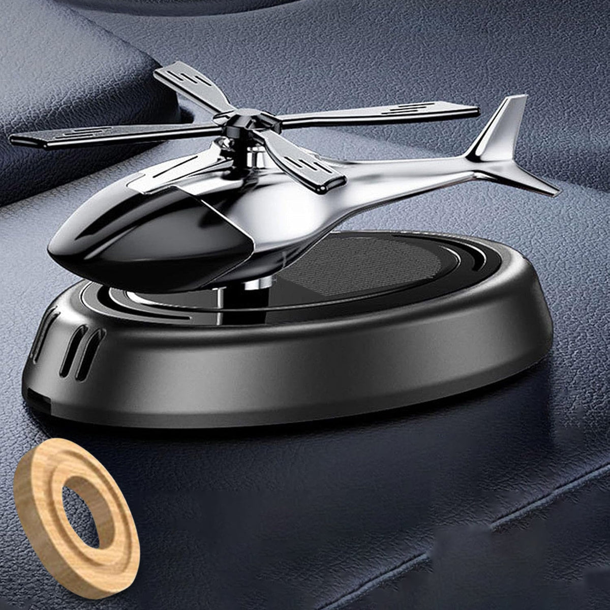 Car Dashboard Perfume Diffuser With Rotating Blades (1 Set) HP DD