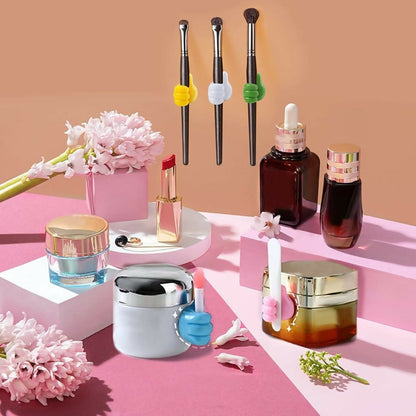 Self-Adhesive Silicone Thumb Hooks Multi-Use Wall Holders for Keys, Cables & Accessories