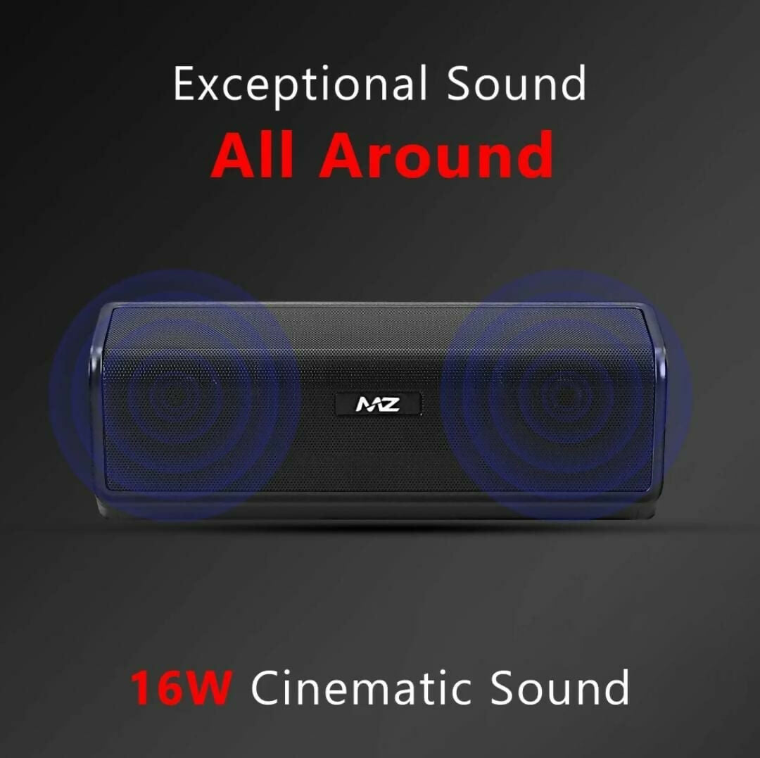 MZ M407SP Portable Bluetooth Speaker – Powerful Sound in a Compact Design(Multicolour)