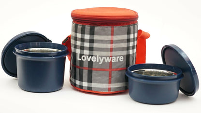 Round Insulated Lunch Box (450ml,650ml) - HalfPe