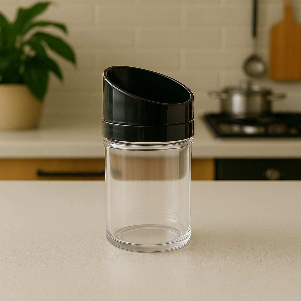 Apex Slant-lid Kitchen Storage Jar Set (2 Pc) HP DD