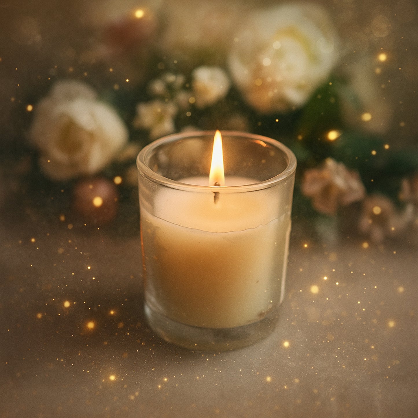 Inlief Scented Votive Jar Candle In Glass & Sweet Dreams Soy Blend Candle (50 Gm)