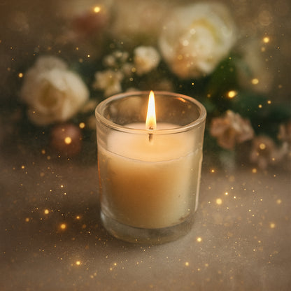 Inlief Scented Votive Jar Candle In Glass & Sweet Dreams Soy Blend Candle (50 Gm)