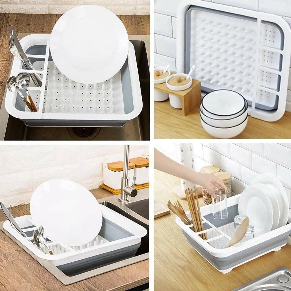 Portable Dinnerware Drainer Organizer - HalfPe