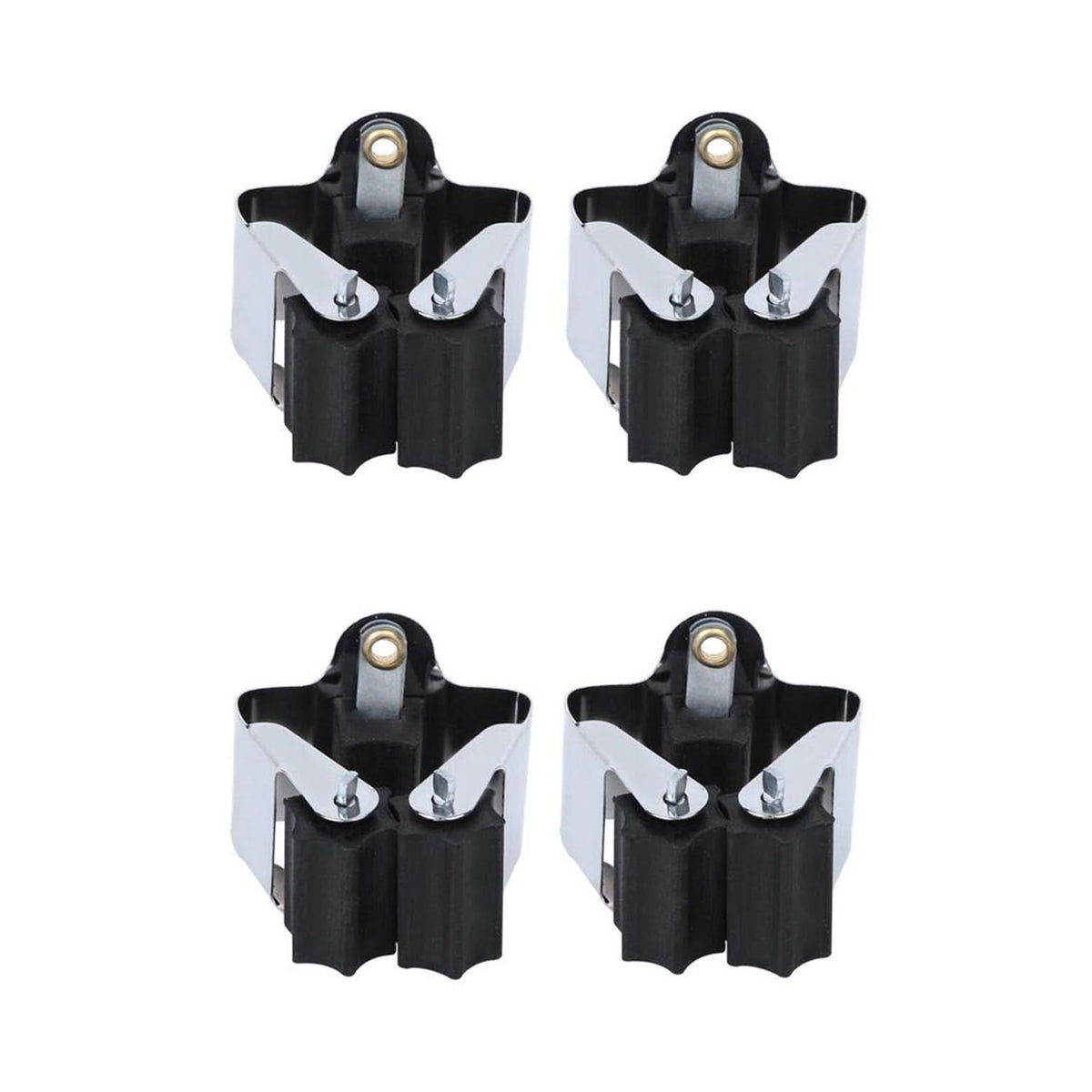 Multifunction Wall Mount Garage Holder For Mop  Broom  Hanger (4 Pcs Set) HP DD