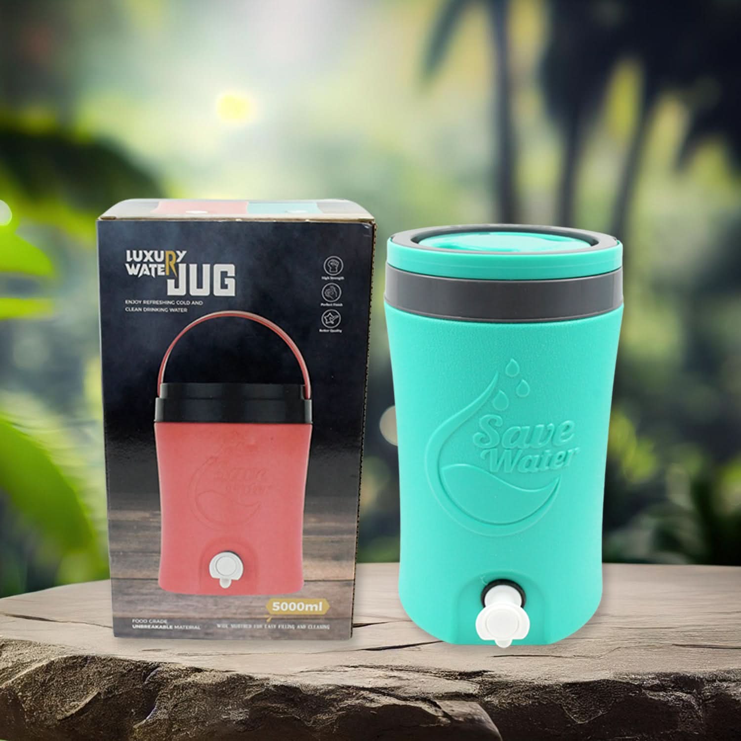 Plastic Insulated Water Rover Jug - 5 Litre – HalfPe