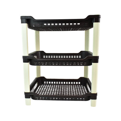 Apex Big Multi Use Plastic Storage Rack  3-tier (1 Pc)