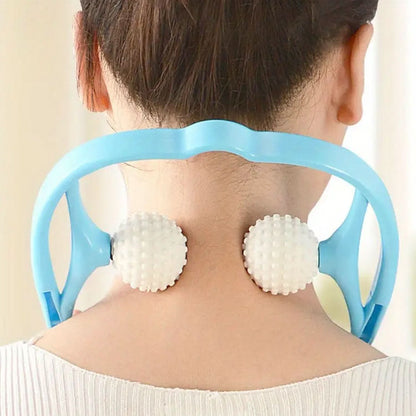 Neck & Shoulder Massager – Portable Back & Waist Pain Relief for Men & Women