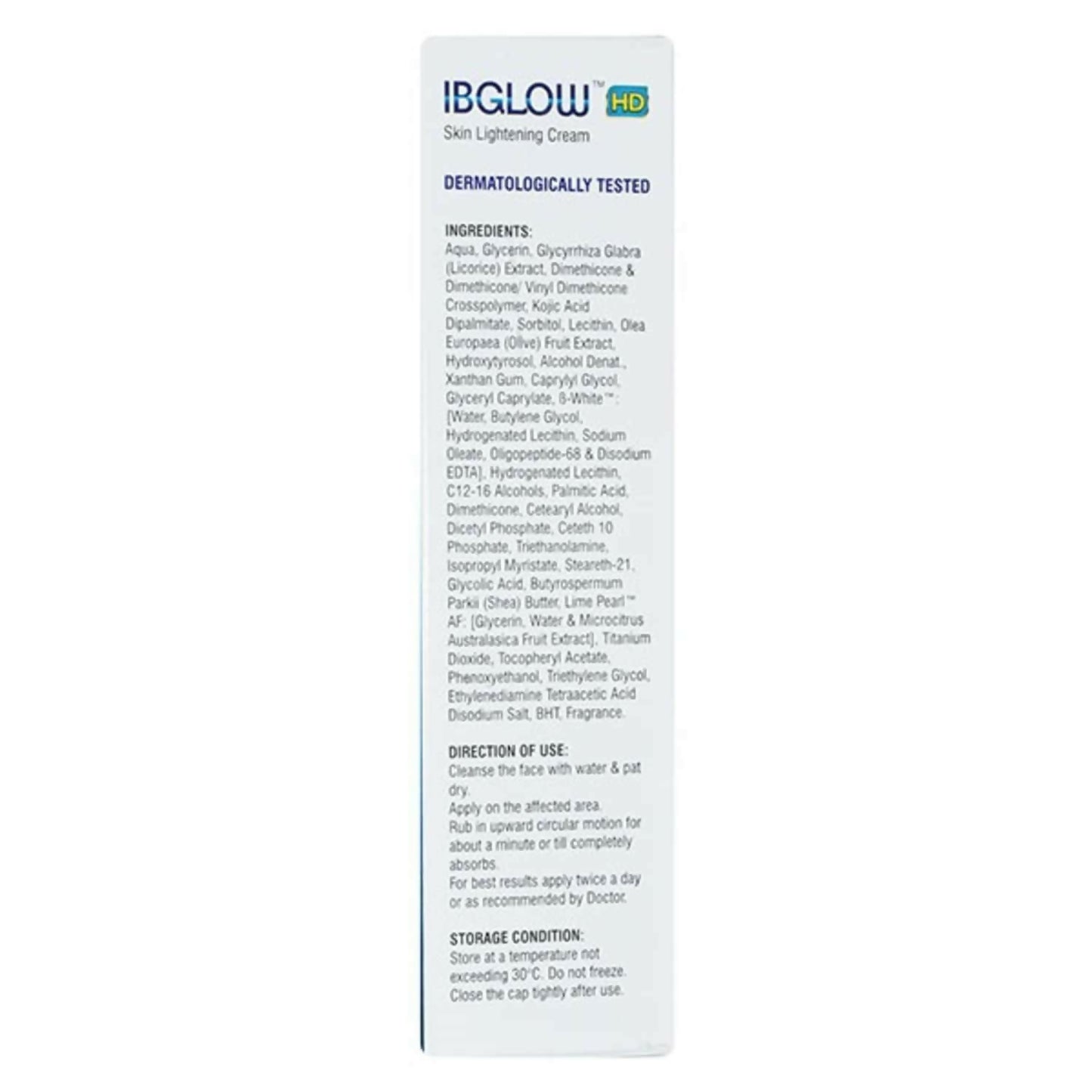 Ibglow Hd Tube Of Cream (15gm)