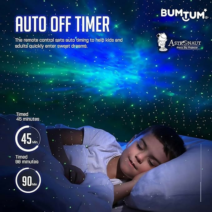 Astronaut Galaxy Projector with Remote Control - 360° Adjustable