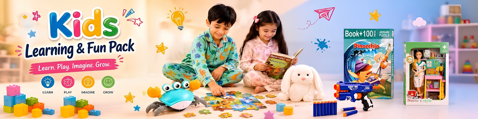 Kids Learning & Fun Pack
