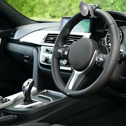 Universal TOBAS Car Steering Wheel Knob for All Cars (Random Colour) - HalfPe