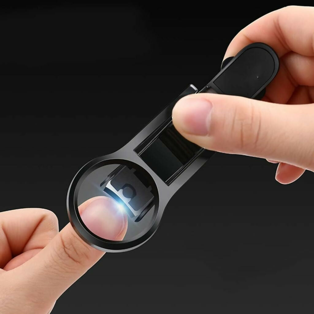 Magnifying Nail Cutter – Easy to Use with Built-in Magnifier for Precision