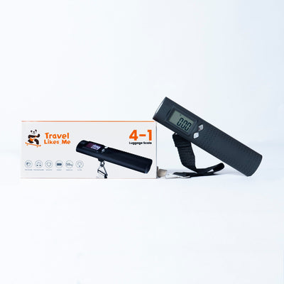 TravelLikes_Me 4-in-1 Luggage Scale in Black