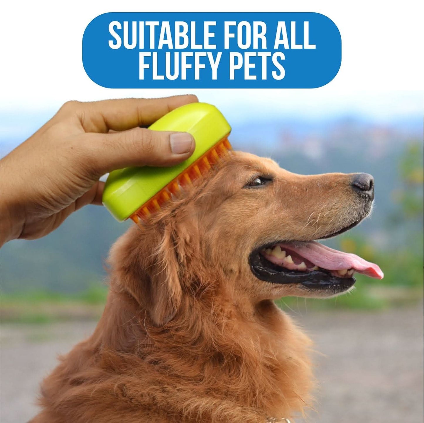 3-in-1 Steam Cat Brush – Self-Cleaning Grooming & Massage Tool