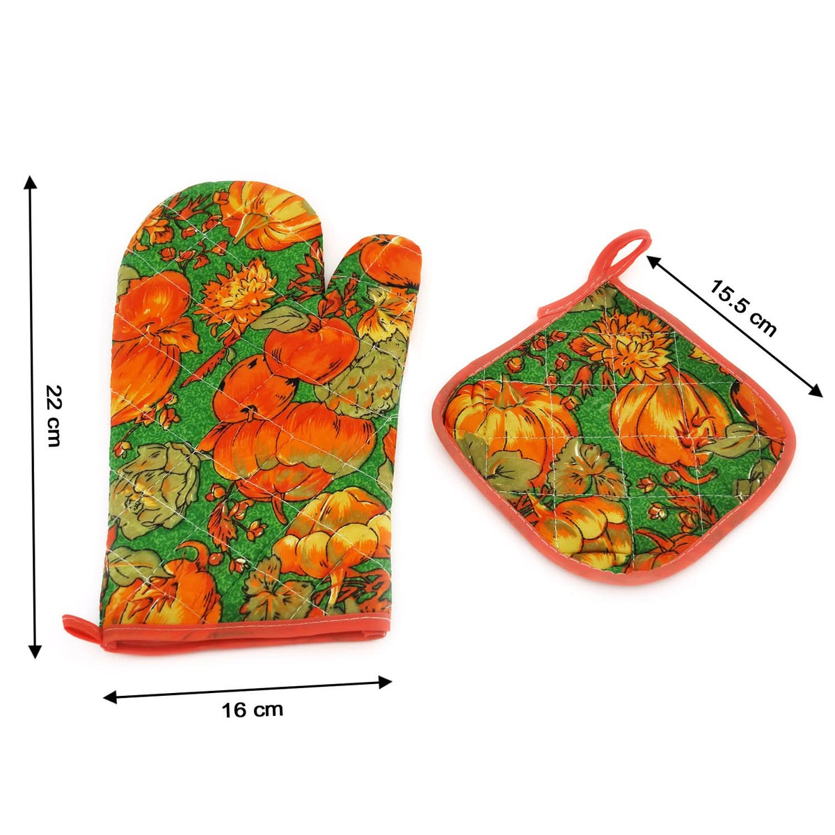 Professional Cotton Oven Mitt Gloves (1pc mix design) HP DD