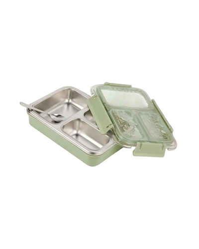 Bento Master 3 Compartment Lunch Box | Durable & Portable Food Storage Container
