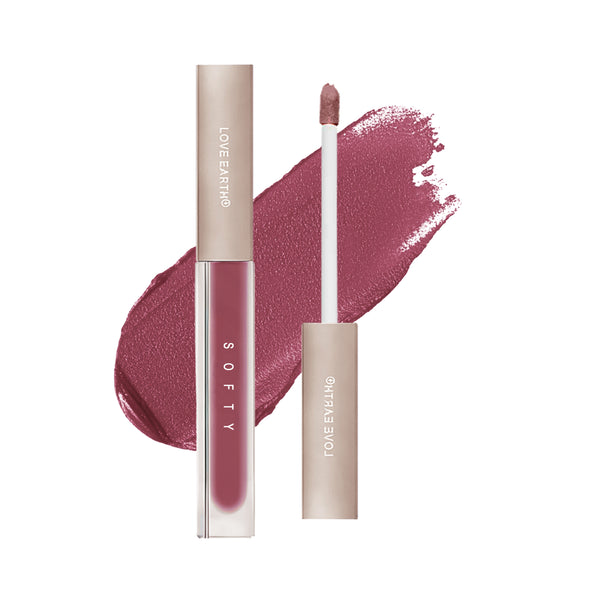 Love Earth Softy Tinty Lipstick - Very Berry| Vitamin E, Squalane & Peptides Infused Hydrating Lip Tint - 2ML