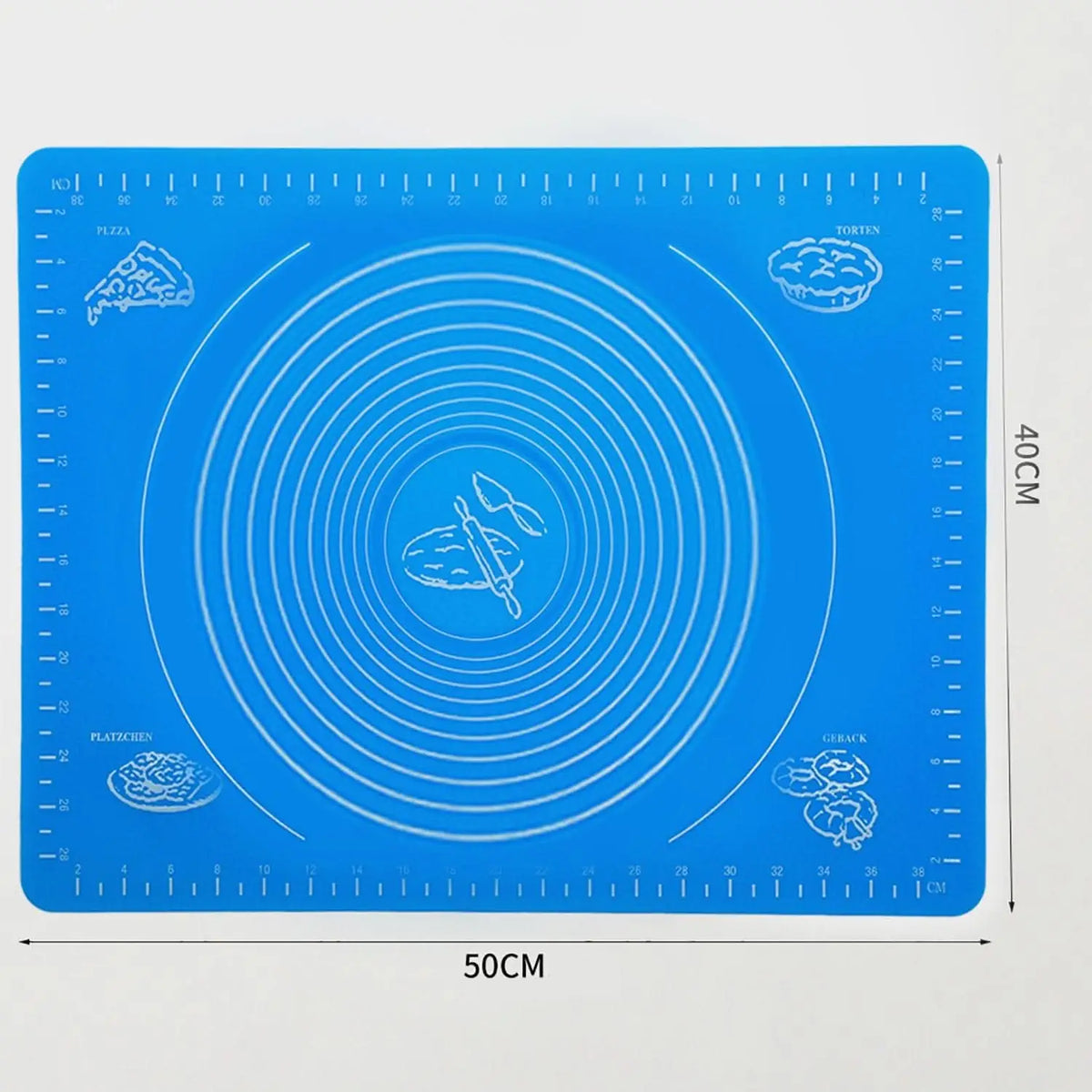 Rolling Mat Silicone Baking Mat Fondant Mat Sheet Chapati HP DD