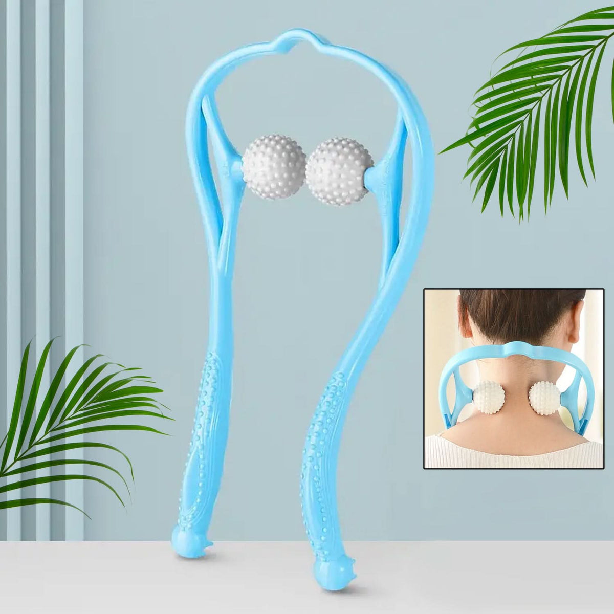 Neck & Shoulder Massager – Portable Back & Waist Pain Relief for Men & Women HP DD