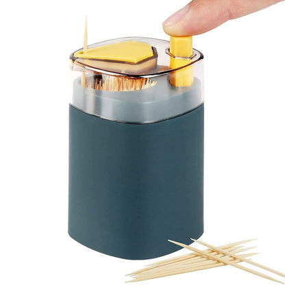 Automatic Toothpick Dispenser – Pop-Up Holder for Kitchen & Restaurant