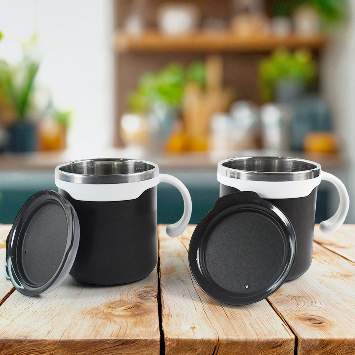 2 Pcs Premium Mocha Mug Set 250 Ml HP DD