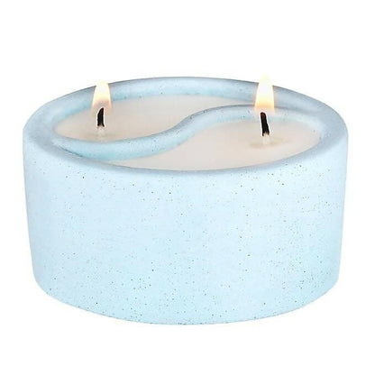 PROSPERRO LUMO by Parkash Candles Yin Yang Scented Candle (Blue) - HalfPe